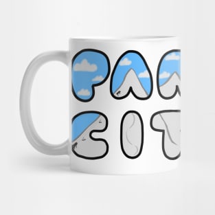 Park City Ski Mountain Letters Mug